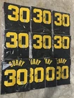 Stephen Curry Signed Warriors Nike ADV Authentic NBA 75 Jersey USASM (LOT OF 3)