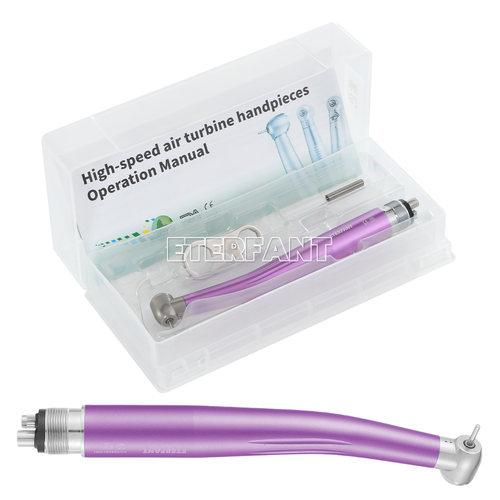 ETERFANT Dental High Speed Handpiece Push Button PANA-MAX Air Turbine 4Hole - Picture 34 of 80