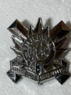 CANADA HAT BADGE WW2 MILITARY HAT BADGE COPPER CLIFF HIGHLANDERS.NAMED & LUGGED.