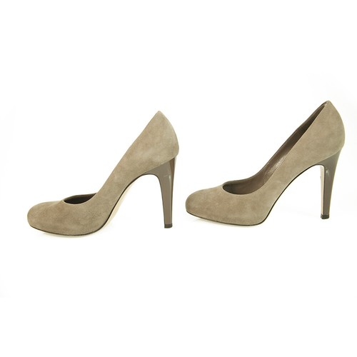 Zapatos de salón Gianvito Rossi de gamuza puntera redonda delgados tacones altos talla 37 - Imagen 4 de 9