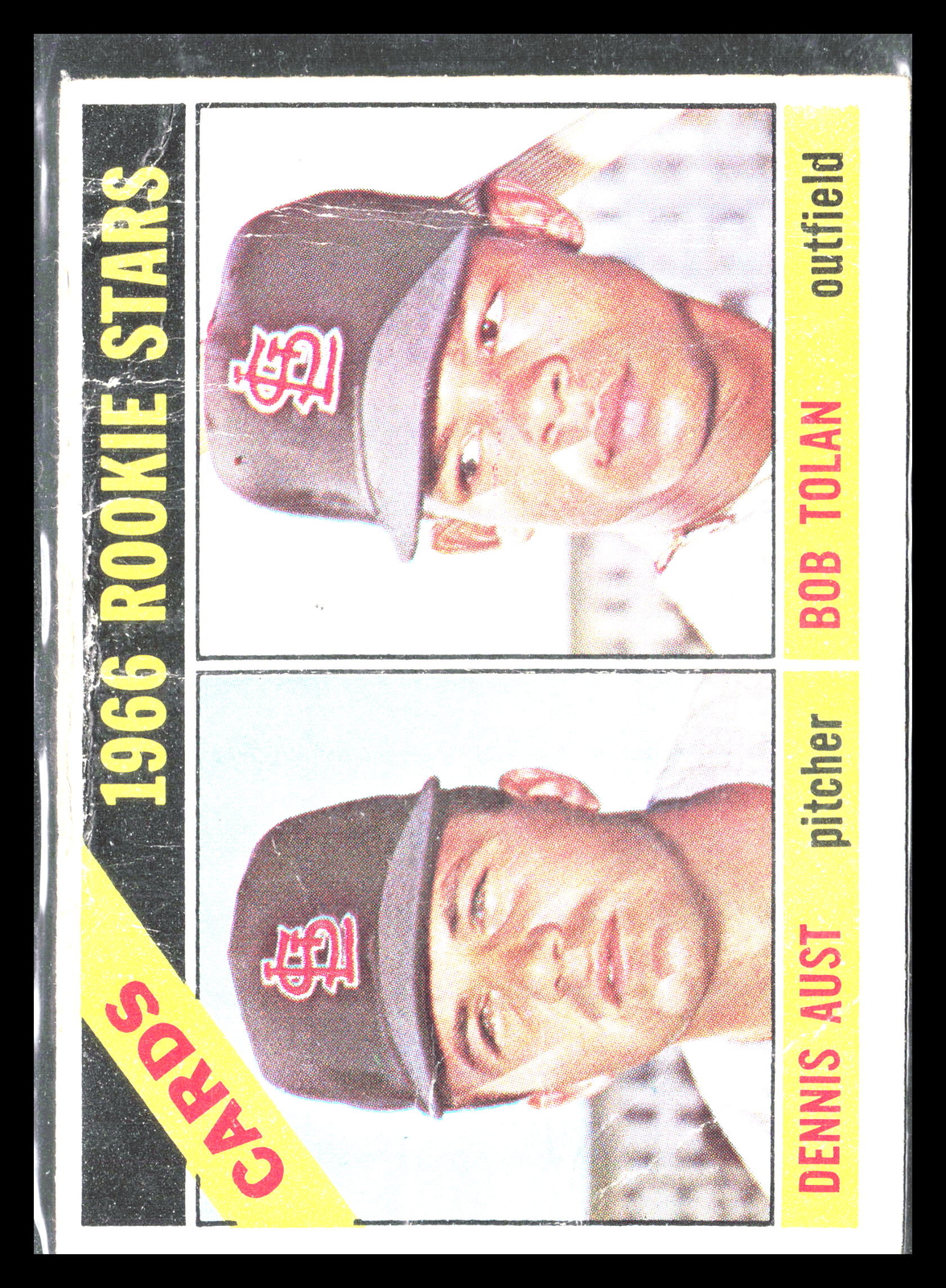 Cards Rookies - Dennis Aust / Bob Tolan 1966 O-Pee-Chee #179