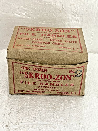 Lutz Skroo-Zon File Handle Wood #2 for 4" Files with Self Threading Insert T-2 - Picture 7 of 7