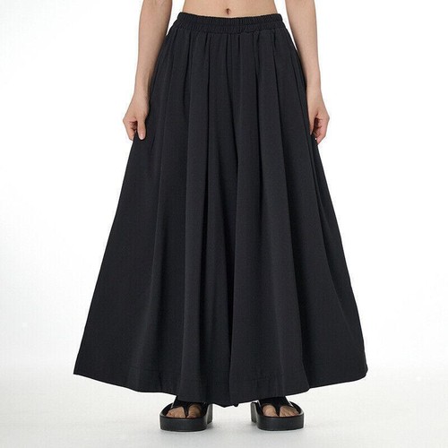 Women's Wide leg Loose Fit Pants Outwear Casual Elastic Waist Trousers Spring SZ - Picture 4 of 9