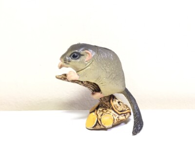 RARE Kaiyodo Natural Monuments Japanese Field Dormouse Mouse Rat Rodent Figure B