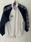 Umbro Blue & White Taped Jacket 152/158 Cm Youth/kids