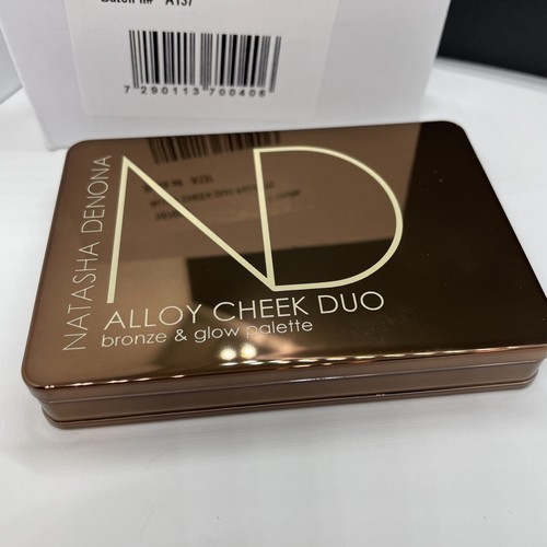 Dúo de mejillas de aleación NATASHA DENONA en polvo súper brillante + rubor y bronce totalmente nuevo - Imagen 2 de 13