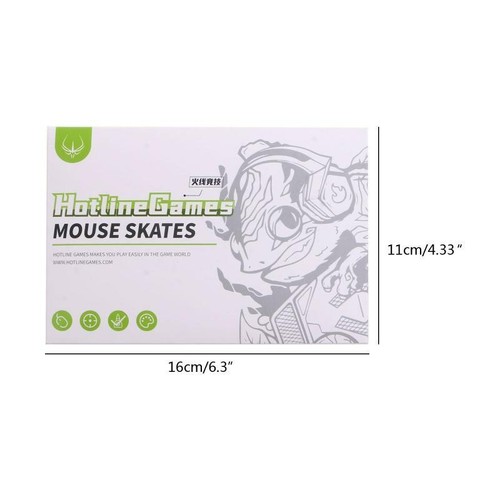 Hotline Games 4.0 Mouse Feet Skates for logitech G502 LIGHTSPEED Rounded Edges - Photo 9/9