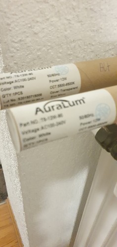 1 X Auralum® 90cm 12W T8 G1 Leuchtstoffröhre 5500-6500K 2835*96LED - Bild 2 von 2