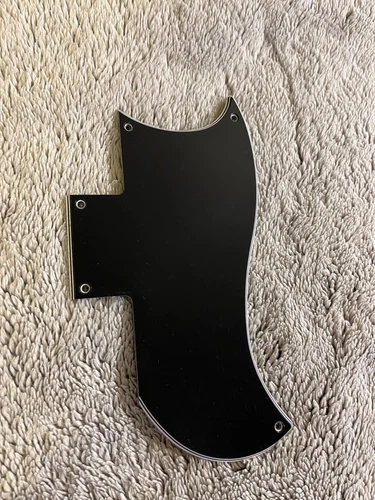 Gibson SG Pickguard Genuine 5 Ply Guitar Parts Black Small Standard T 