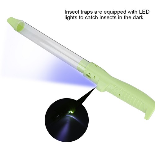 Vacuum Handheld Insect Suction Trap USB Rechargeable Spiders Catcher Sucker - Picture 7 of 12