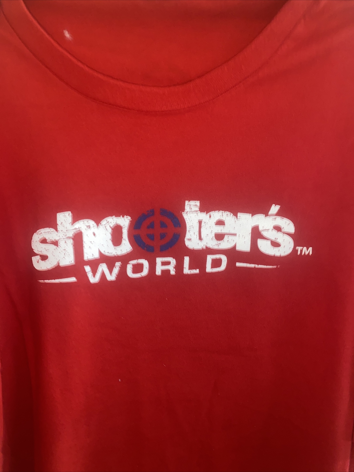 AZ Shooters World T-Shirt Red Size 2XL DISTRICT V… - image 3