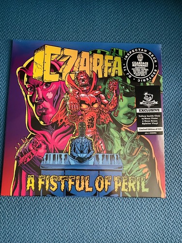 Czarface A Fistful Of Peril Colored Vinyl LP- Newbury Comics Exclusive of 555 - Foto 1 di 4