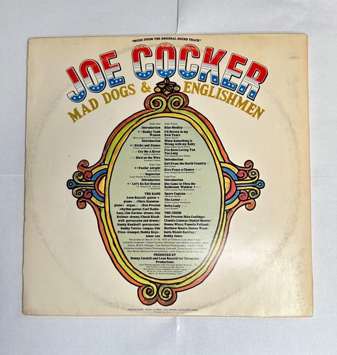 Joe Cocker – Mad Dogs & Englishmen Double Vinyl Album Gatefold - Picture 4 of 9