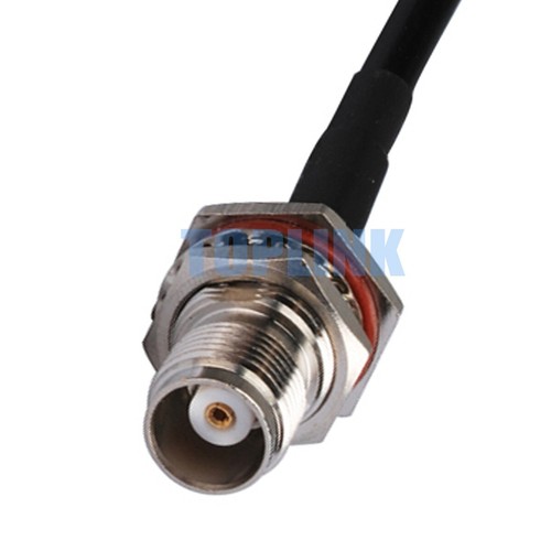 TNC Male Plug to TNC Female Jack RF Pigtail Cable KSR195 1M for Wireless Antenna - Zdjęcie 3 z 3