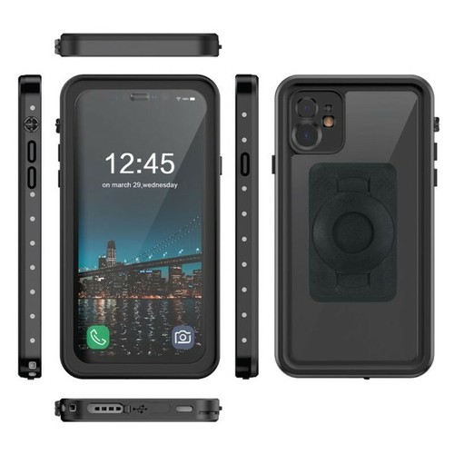 Motorcycle Handlebar Mount & TiGRA FITCLIC Neo DRY Case for iPhone 11 - 第 6/8 張圖片