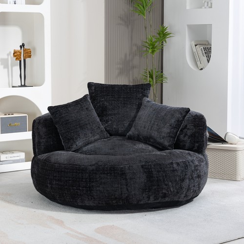 COOLMORE Lazy Sofa Durable Comfort Lounger High Back Bean Bag Chair Couch With T - Picture 2 of 12