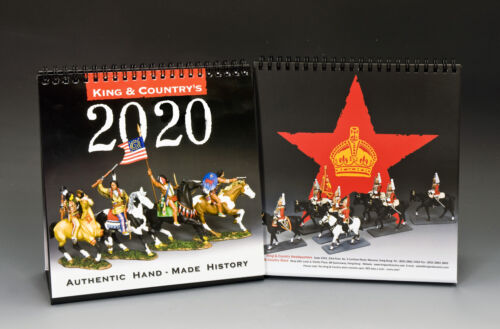 King & Country 2020 Desk Calendar with Diorama Photos - NEW - Picture 1 of 1