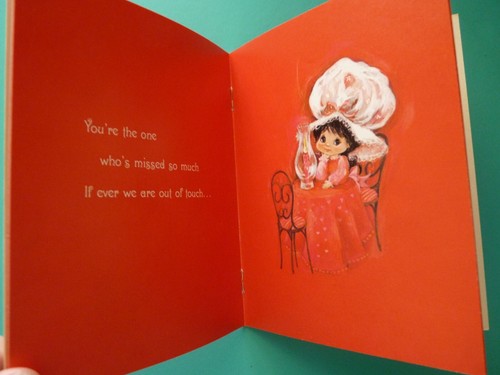 Vintage 1973 Valentine Greeting Card 12-Page Booklet For Anyone Hallmark Ex Cond - Picture 10 of 16