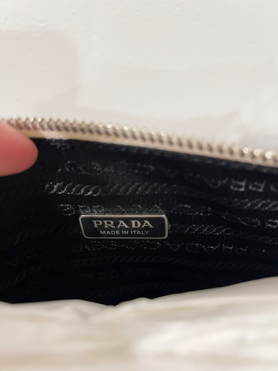 ✡*️様 PRADA PRADA Jacquard Saffiano Triangolo Symbole Embroidered Mini