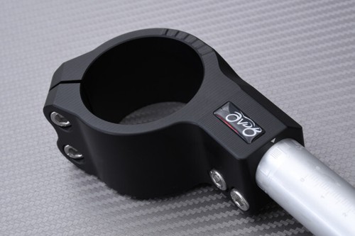 Medio manillar negro-plata ajustable APRILIA RSV 1000R 2001-2008 53mm - Imagen 4 de 10
