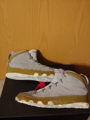 Nike Air Jordan 9 2002 Cool Grey Parts Restoration Repair Replacement Soles  - Picture 5 of 8