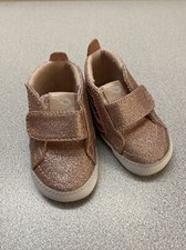 VANS Pink Glitter Infant Sneakers Size 3