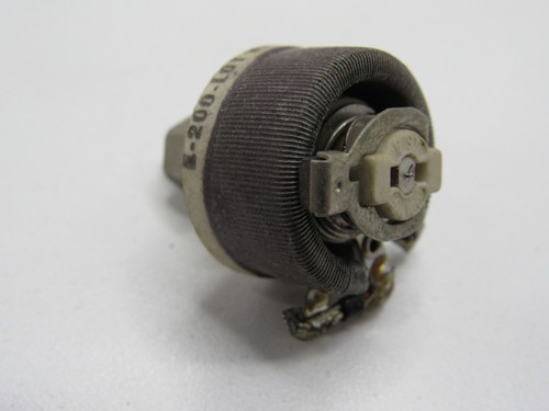 OHMITE Rheostat E-200 L01 0,25 AMP #T3-8 - Imagen 4 de 10