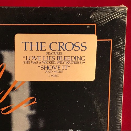 THE CROSS Shove It 1988 US vinyl LRoger Taylor Heaven For Everyone NEW & SEALED - Picture 3 of 3