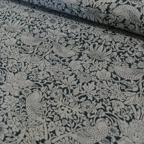 Tessuto William Morris Kelmscott Collection largo 110 cm, Ladro di fragole - Foto 12 di 129