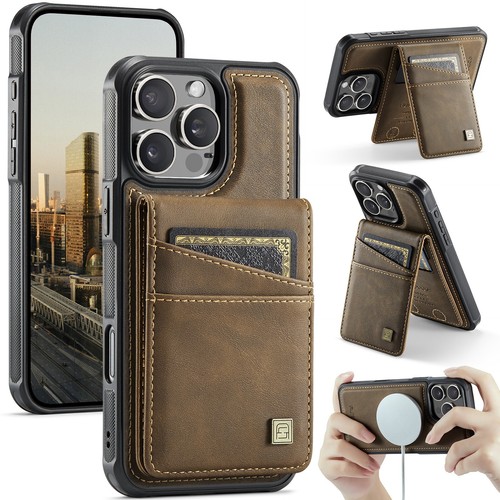 AutSpace Lujo Desmontable 2 en 1 Billetera Cuero PU Estuche Cubierta Para iPhone Samsung - Imagen 29 de 43
