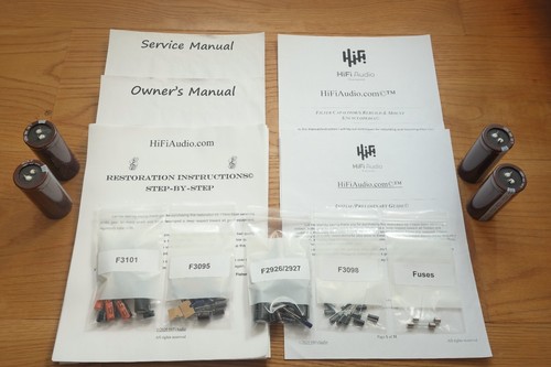 Sansui AU-719 rebuild restoration recap service kit fix repair filter capacitor - Picture 2 of 6