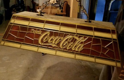 coca cola pool table light