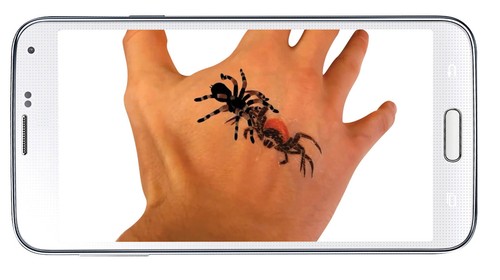TATUAJES DE ACCIÓN - Tatuajes mágicos - Traídos a la vida 3D con aplicación de teléfono regalo para niños **NUEVOS - Imagen 6 de 6