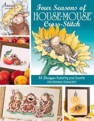 VIER JAHRESZEITEN HAUS-MAUS KREUZSTICH von Annie's Book