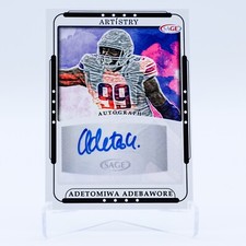 2023 Sage Artistry Adetomiwa Adebawore Auto #ART-AA