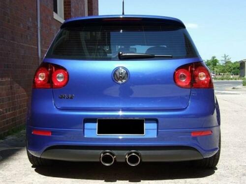 Sportauspuff + Heckdiffusor R32 Look für VW Golf 5 verstellbar Endrohre 100mm - Bild 4 von 5