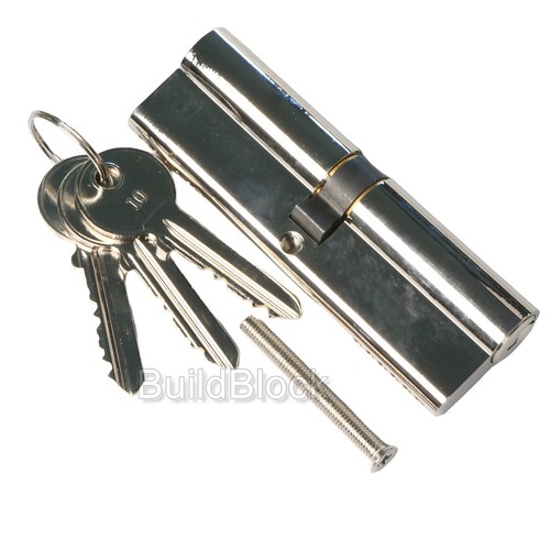 Cilindro de puerta 50/50 barriles cerradura Euro PVC uPVC llave de aluminio - Imagen 7 de 14