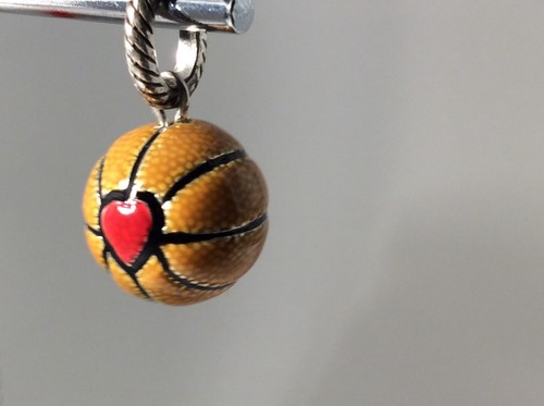 🏀Dije deportivo Brighton baloncesto naranja negro rojo corazón nuevo sin etiquetas🏀 - Imagen 8 de 8