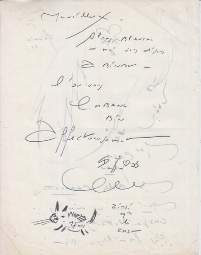 Maurice FÉAUDIERRE dit SERGE. Lettre autographe signée à Jean GALTIER-BOISSIÈRE - Picture 2 of 2