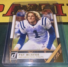 Donruss Football Legends Of The Fall Pat McAfee Base Colts All Pro