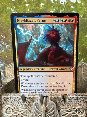 mtg niv mizzet commander deck Ultra Pro Magic The Gathering Stitched Playmat Commander Series Niv-Mi–  Pastime Sports & Games main image 0