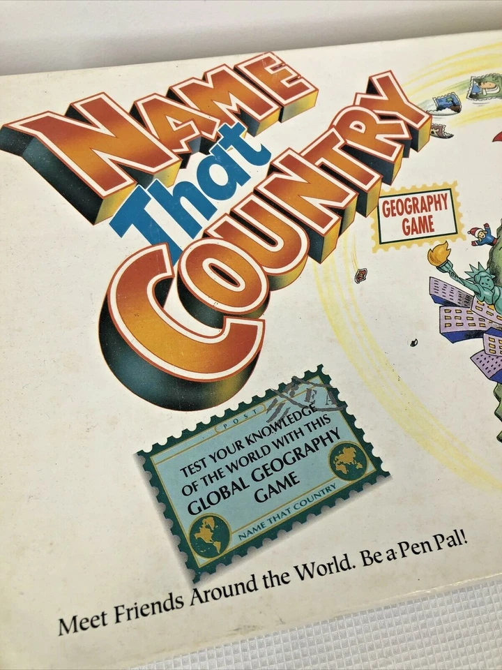Name That Country Board Game Geography Game Educational Insights Pen Pal GUC - Image 2 of 4