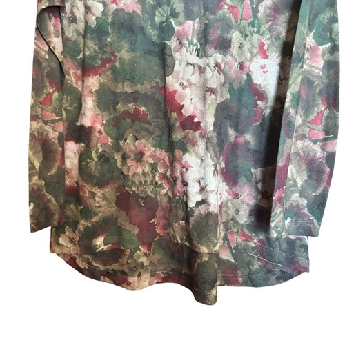 Weiche Umrandung Tunika Top Petite Large PL mehrfarbig Blumen Tillie Bluse - Bild 4 von 9