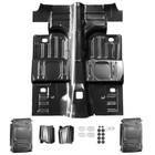 Plancher complet 65 - 68 Mustang Coupé / Fastback - avec plate-forme de siège