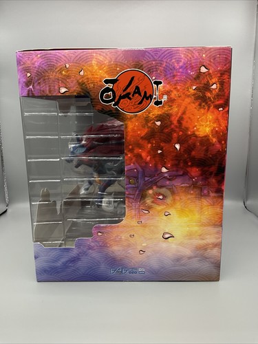 OKAMI Amaterasu Wolfsform SONDEREDITION bemalte Statue NEU versiegelt - Bild 6 von 10