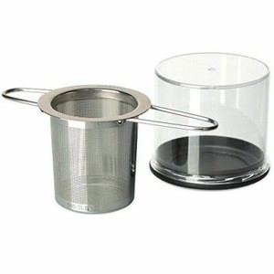 FORLIFE Stainless Folding Handle Tea Infuser With Carrying Case