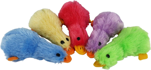 Mini juguete de peluche Duckworth para perros, colores surtidos, para razas pequeñas - Imagen 1 de 12