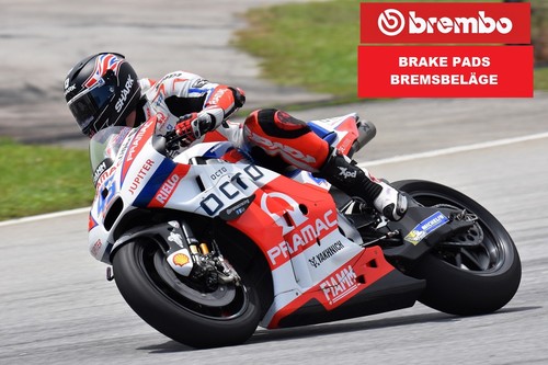 Bremsbelag Brembo Honda NC 750 X-ABS DCT Bj:14- hinten 07HO53.CC - Bild 1 von 1