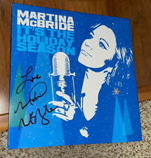 Martina Mcbride Signed Vinyl Album It’s The Holiday Season Martina Mcbride Signed Vinyl Album It’s The Holiday Season