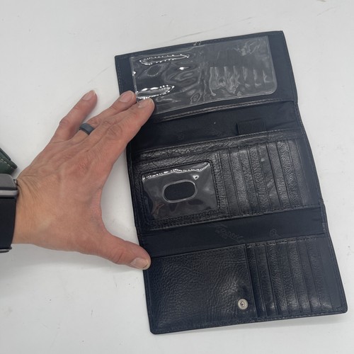 Lot of 3 women wallets 2 fossil and 1 Wilson Leather - Picture 5 of 8